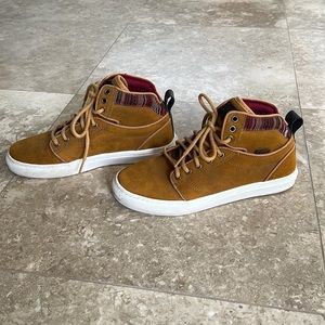 Vans Alomar 8.5 / 39 Spruce Yellow Suede ankle sneakers